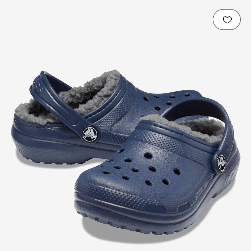 Fur lined crocs
